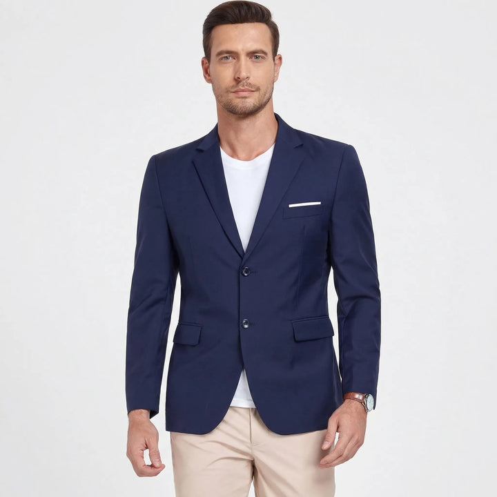 Klassieke herenblazer met ingesneden revers - Laurence