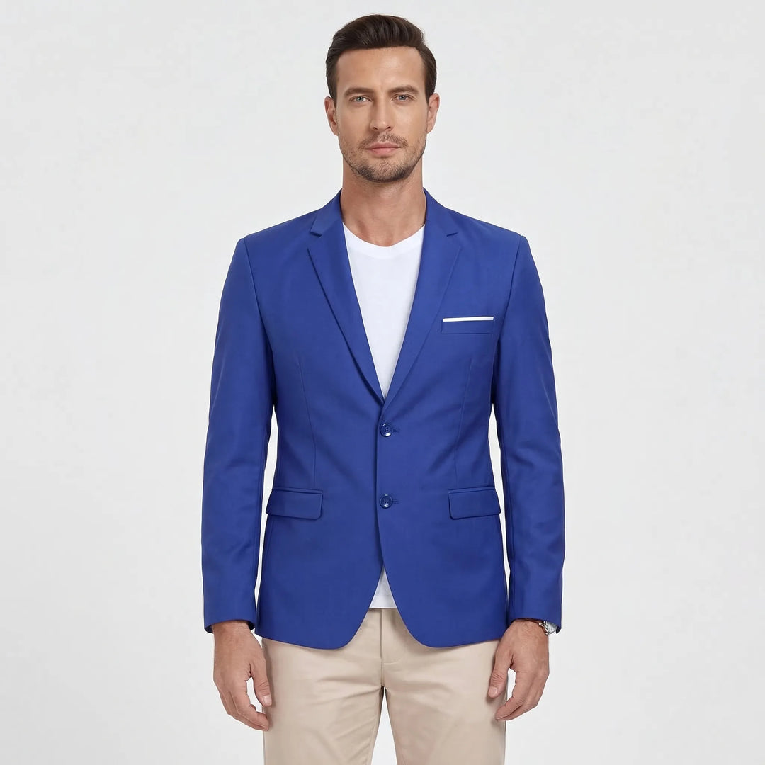 Klassieke herenblazer met ingesneden revers - Laurence