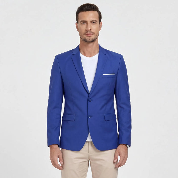 Klassieke herenblazer met ingesneden revers - Laurence