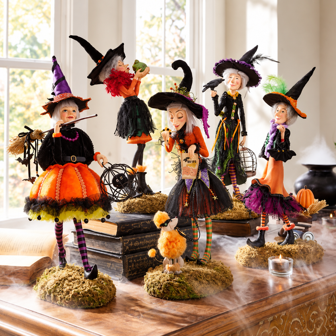 Halloween Heks Hars Beeldje Decoratie