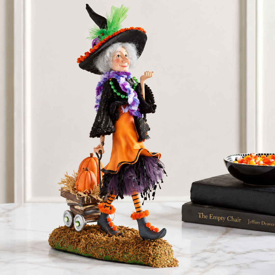 Halloween Heks Hars Beeldje Decoratie