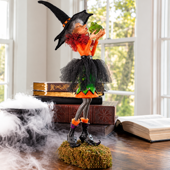Halloween Heks Hars Beeldje Decoratie