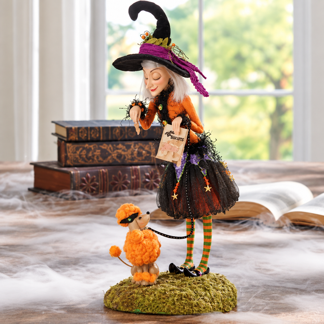 Halloween Heks Hars Beeldje Decoratie