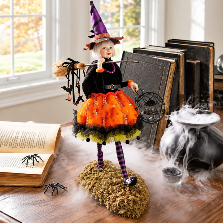 Halloween Heks Hars Beeldje Decoratie