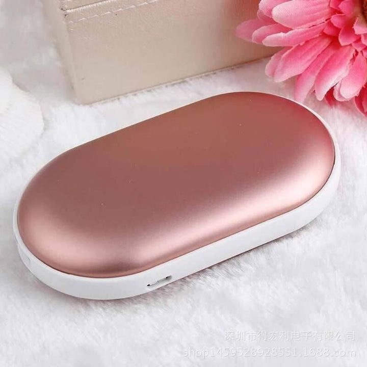 Oplaadbare handwarmer met powerbank van 5200 mAh