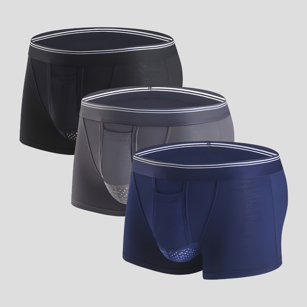 Comfortabele Boxershorts voor Heren (3-Pack)