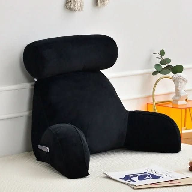 BequemRücken – Ergonomische lendensteun met hoofdsteun en armleuningen