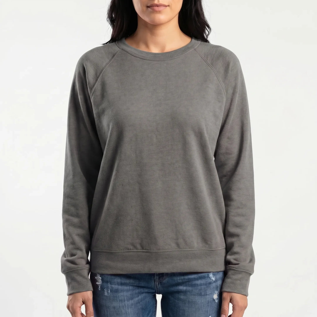 CrewnellePlain Crew Neck Sweatshirt