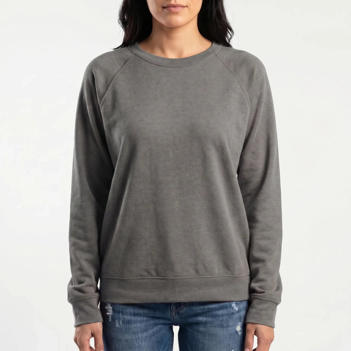 CrewnellePlain Crew Neck Sweatshirt