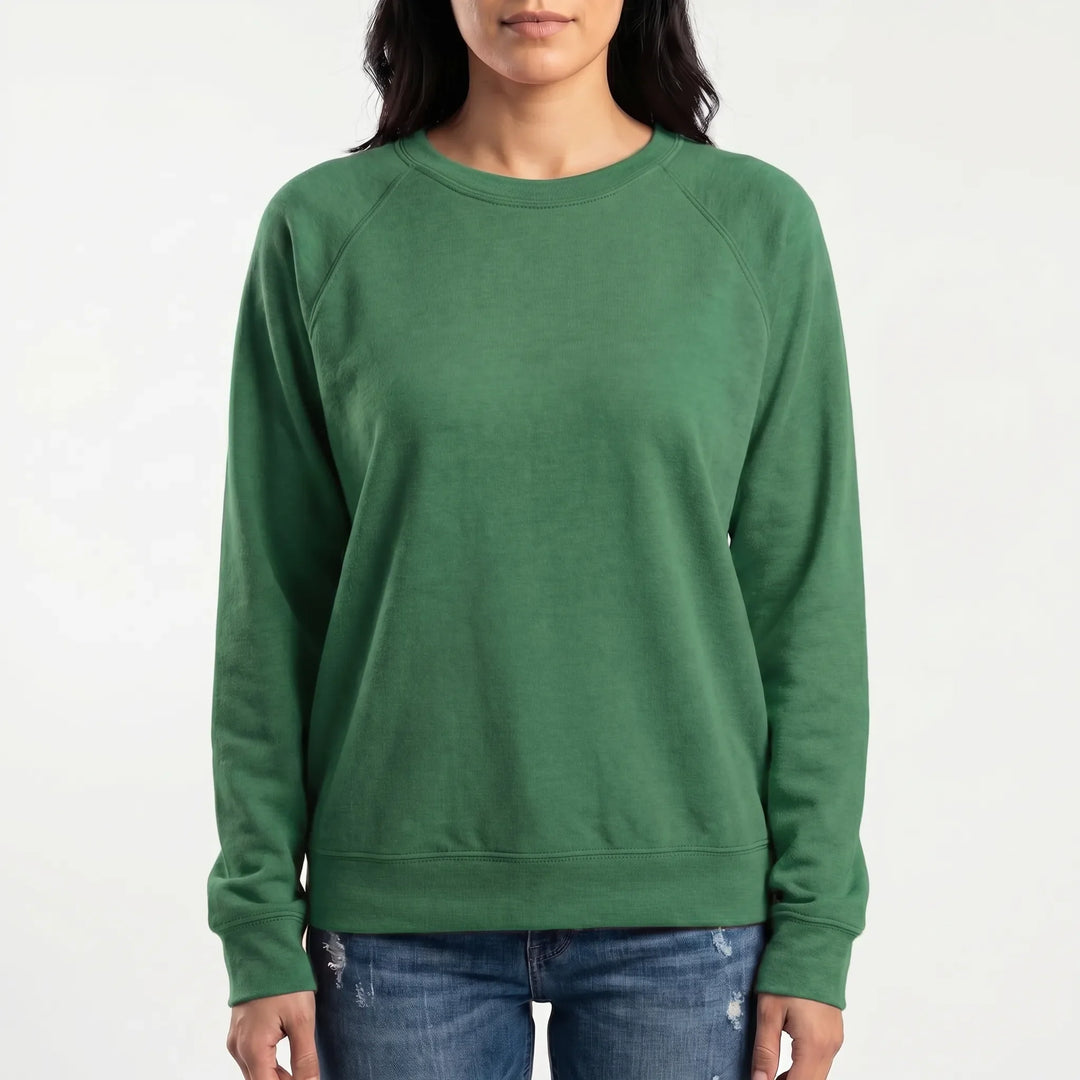 CrewnellePlain Crew Neck Sweatshirt