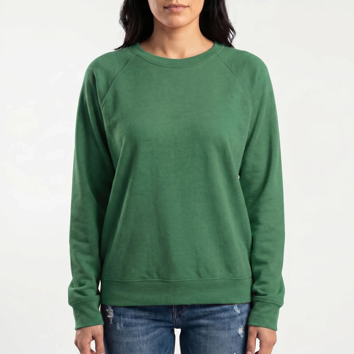 CrewnellePlain Crew Neck Sweatshirt