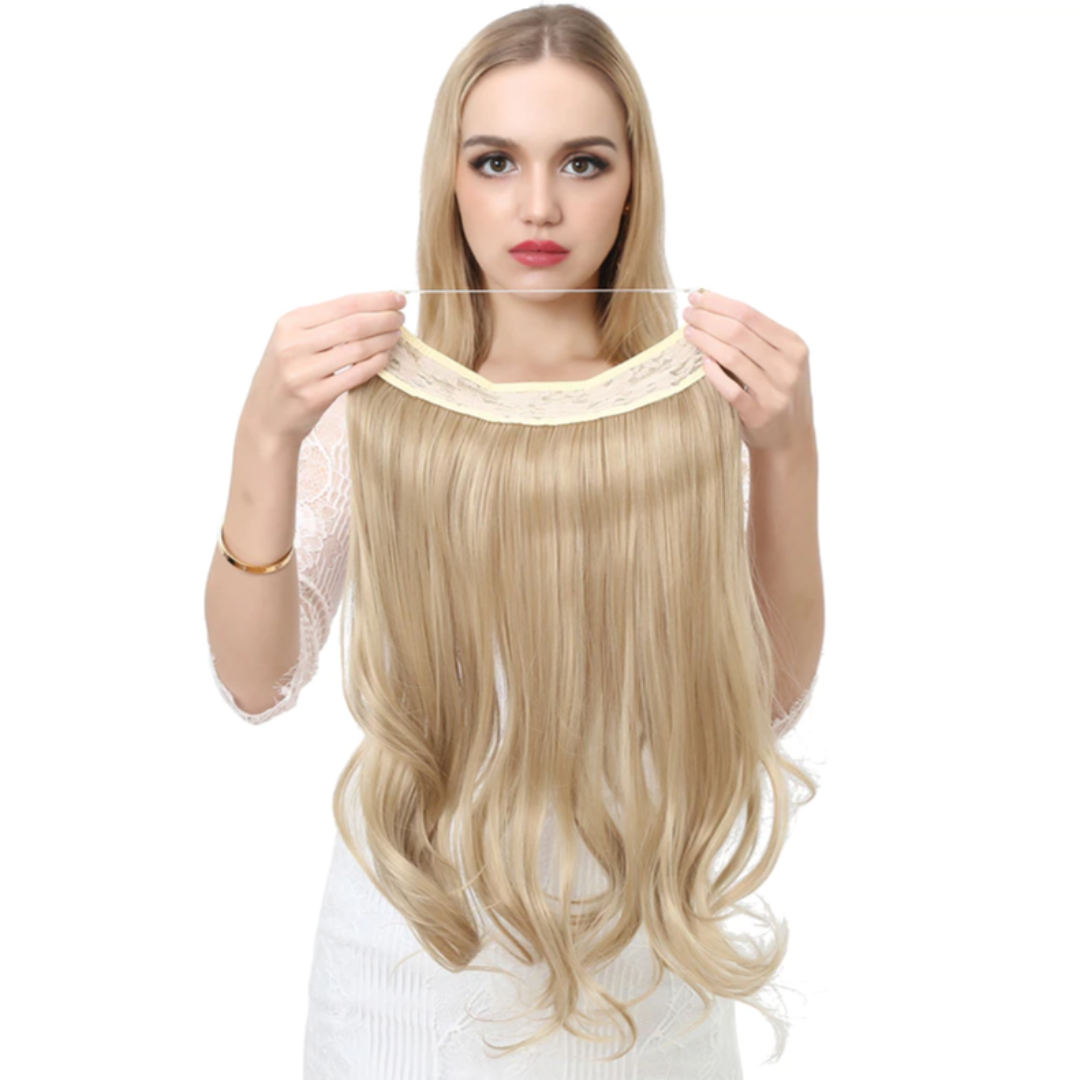 Onzichtbare lange hairextensions