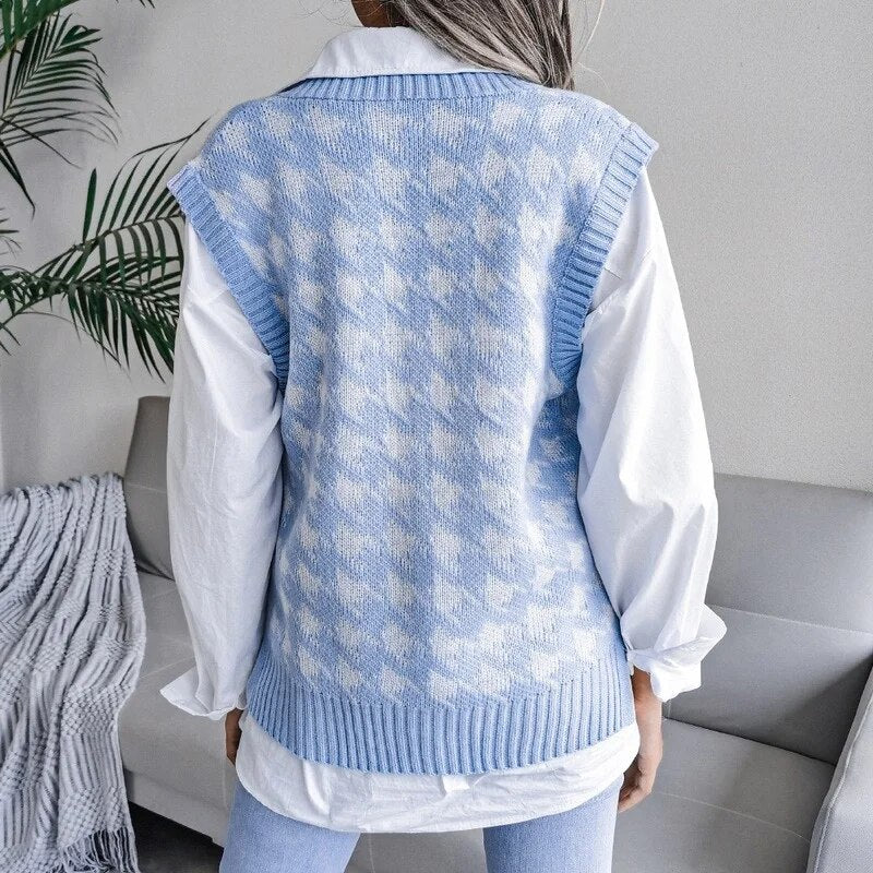 Geruite Dames Spencer – Yara