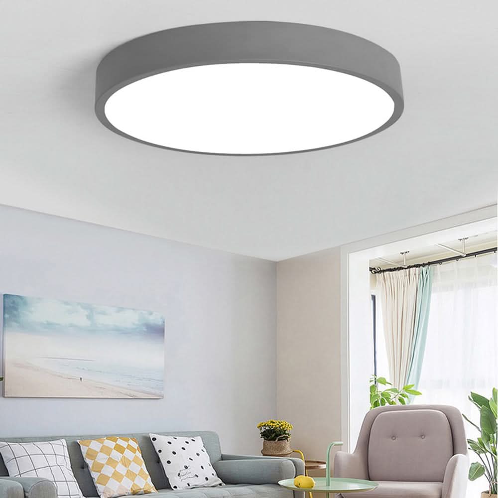 Plafondlamp | Ronde LED-plafondlamp | Metaal | Eterna