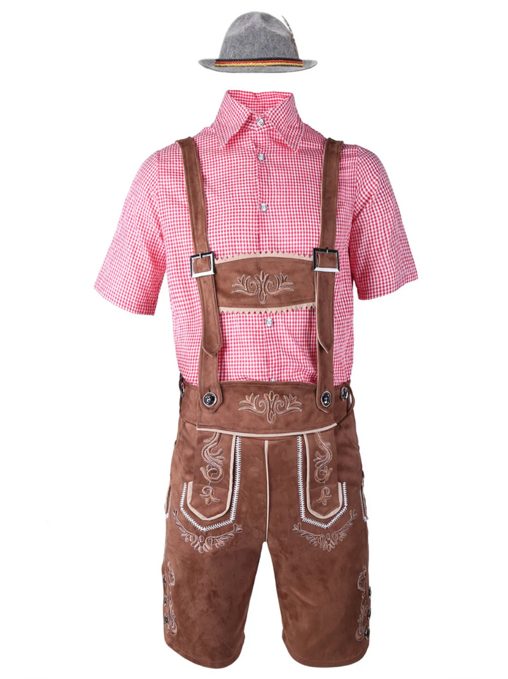 Lederhosen-kostuum voor heren voor het Duitse Oktoberfest