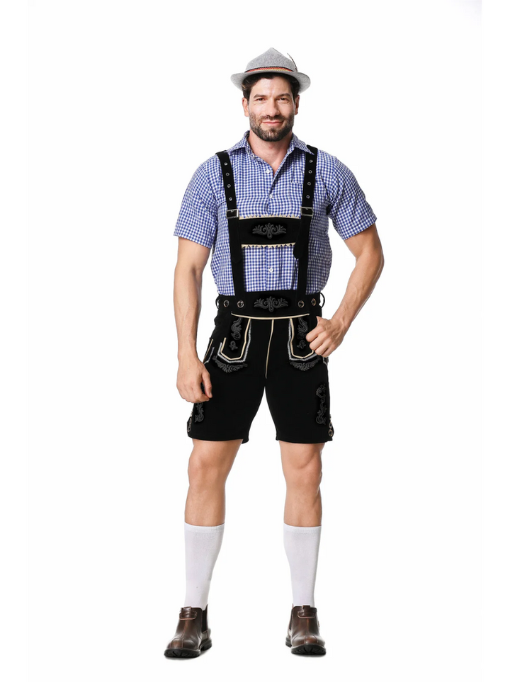 Lederhosen-kostuum voor heren voor het Duitse Oktoberfest