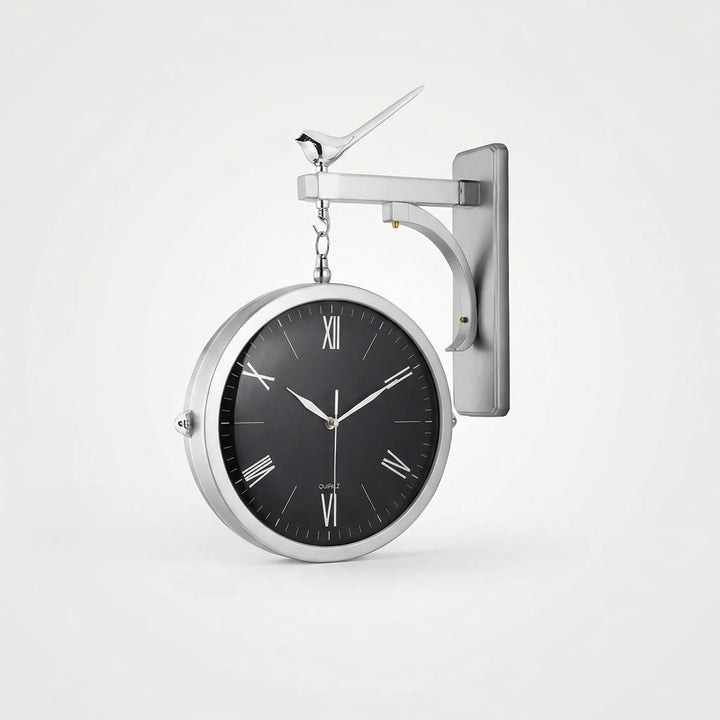 Dubbelzijdige wandklok – ChronoVista