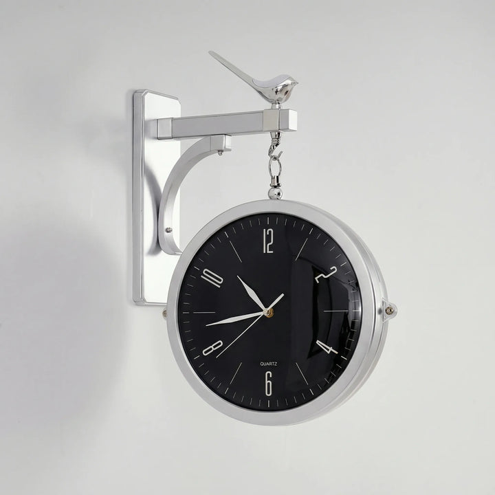 Dubbelzijdige wandklok – ChronoVista