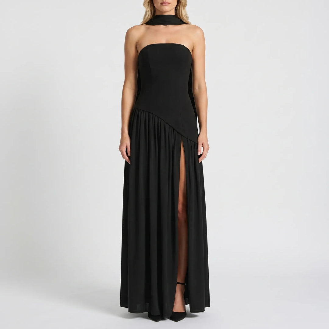 DrapelléFloor-Length Draped Maxi Dress