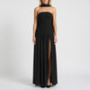 Vloerlange Drape Maxi Jurk
