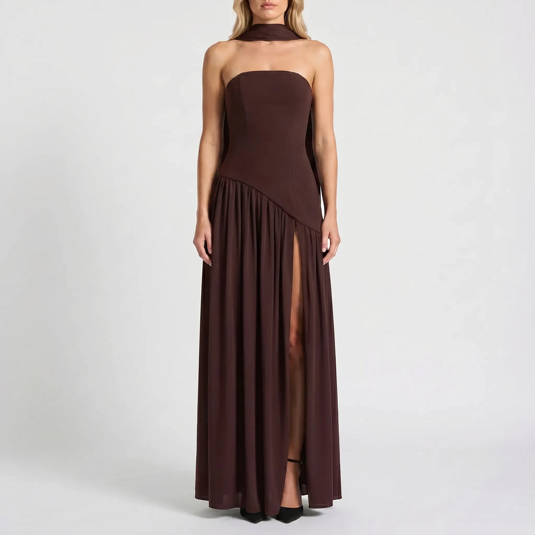 DrapelléFloor-Length Draped Maxi Dress