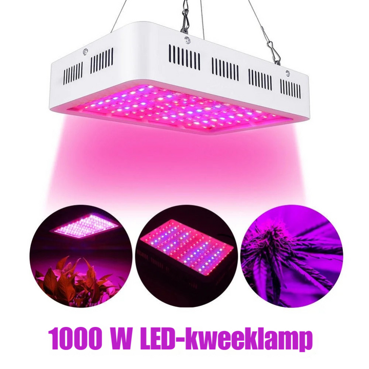 1000W LED Kweeklamp – Volledig Spectrum met IR & UV