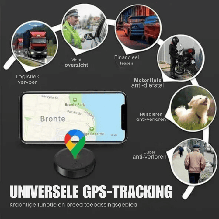 3x Mini GPS Tracker - Locator voor Auto en Sleutels