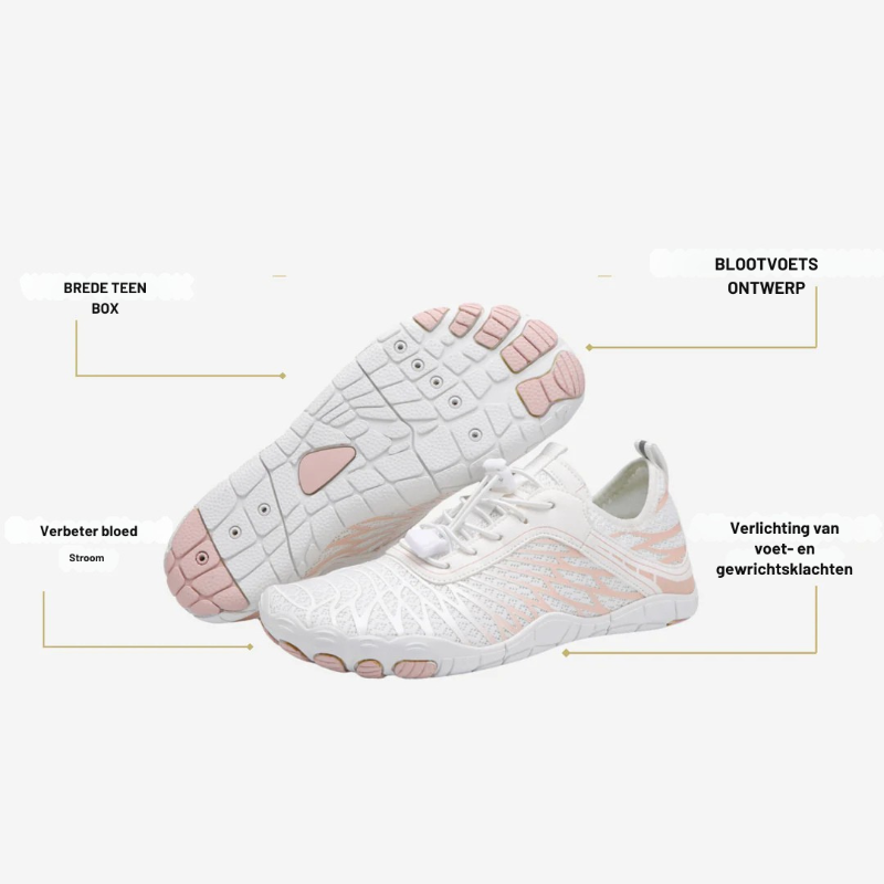 Clementine – Ademend En Comfortabel Aqua Barefoot Schoenen dames