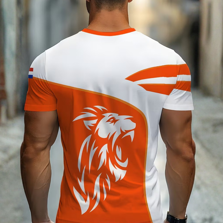 Trendy Voetbal T-Shirt voor Heren