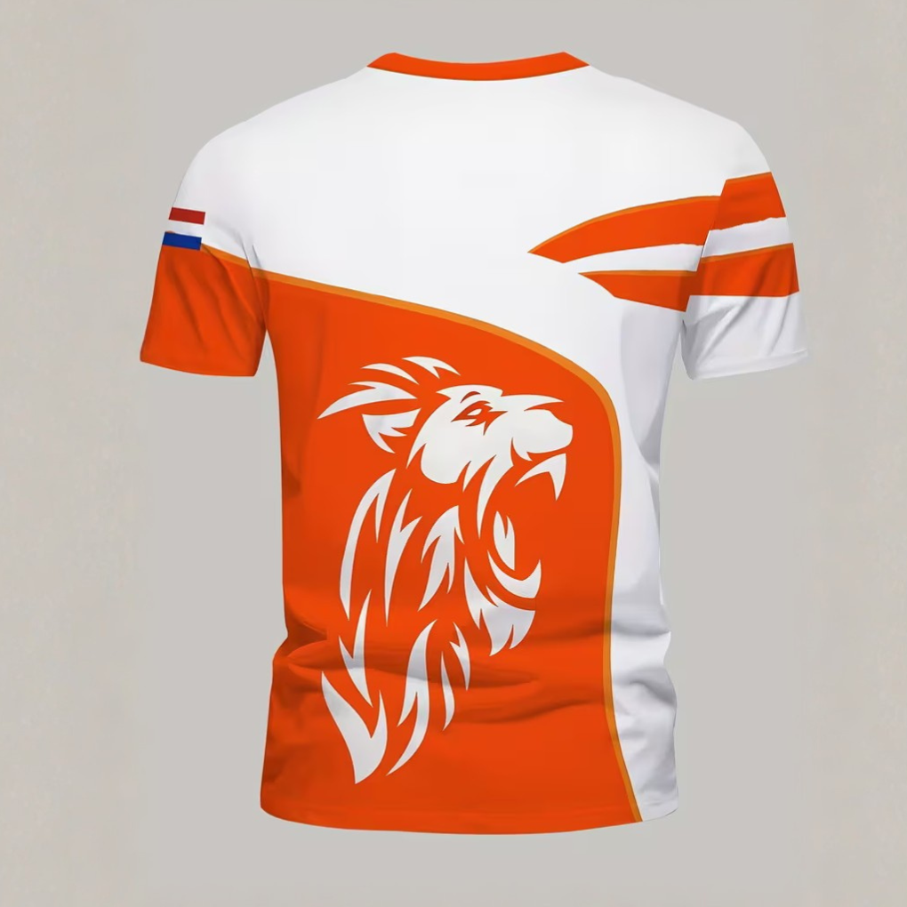Trendy Voetbal T-Shirt voor Heren