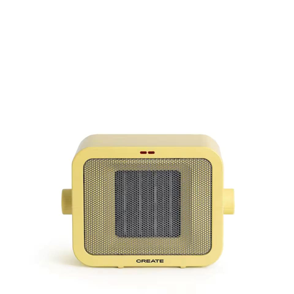 Keramische ventilatorkachel 1500W met oververhittingsbeveiliging