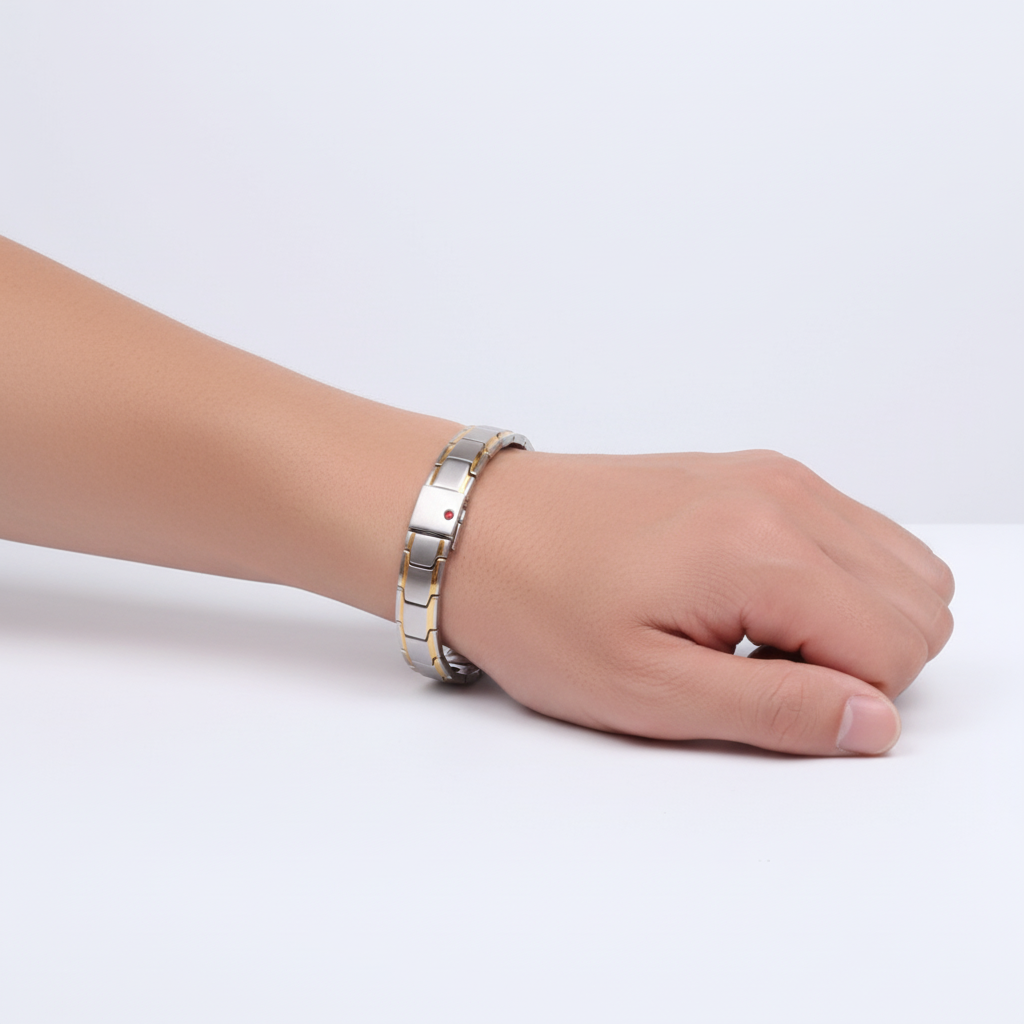 Roestvrijstalen magneetarmband – SlimAura