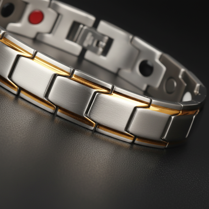 Roestvrijstalen magneetarmband – SlimAura