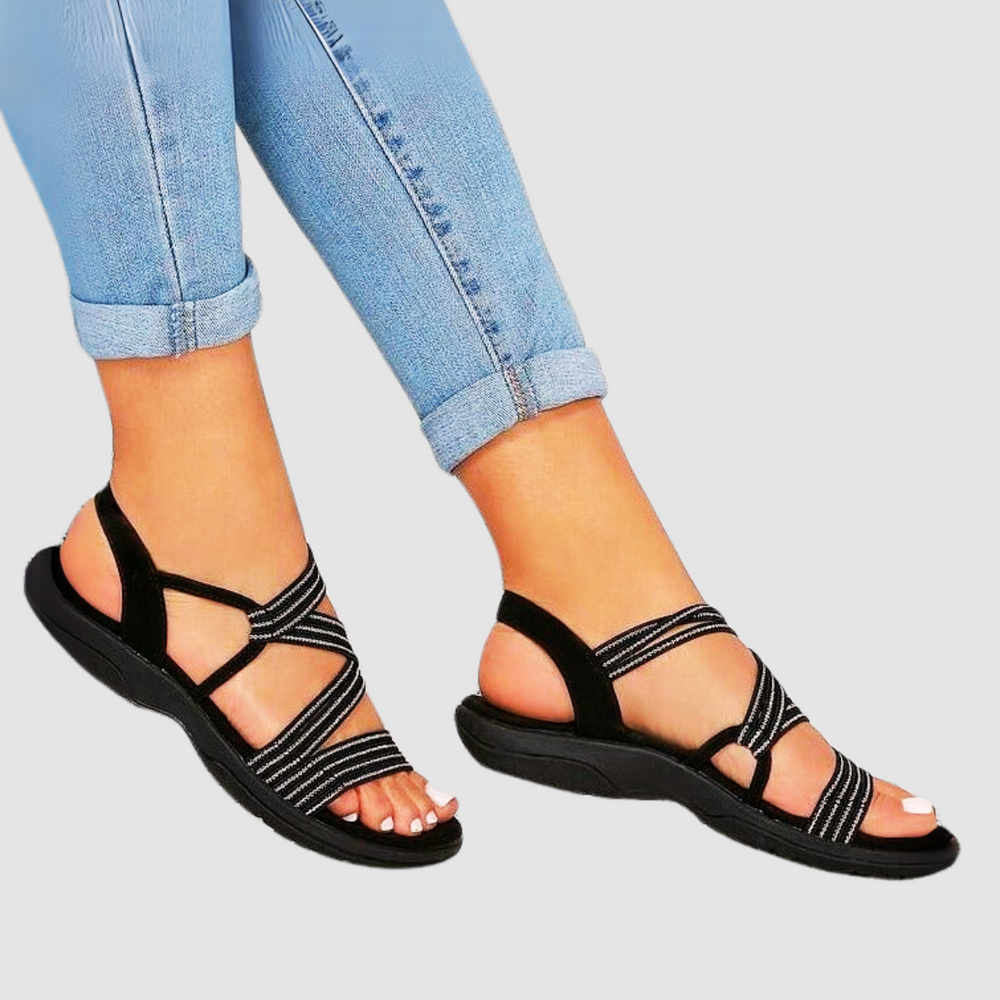 Elantra – Elegante Comfortabele Orthopedische Dames Sandalen - SkinzLine