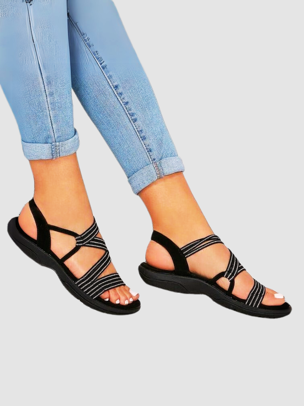 Elantra – Elegante Comfortabele Orthopedische Dames Sandalen - SkinzLine