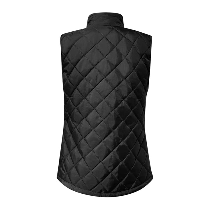 Verwarmde bodywarmer dames met opstaande kraag en 9 zones
