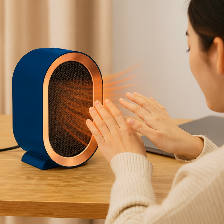 Keramische ventilatorkachel 1200W met timer