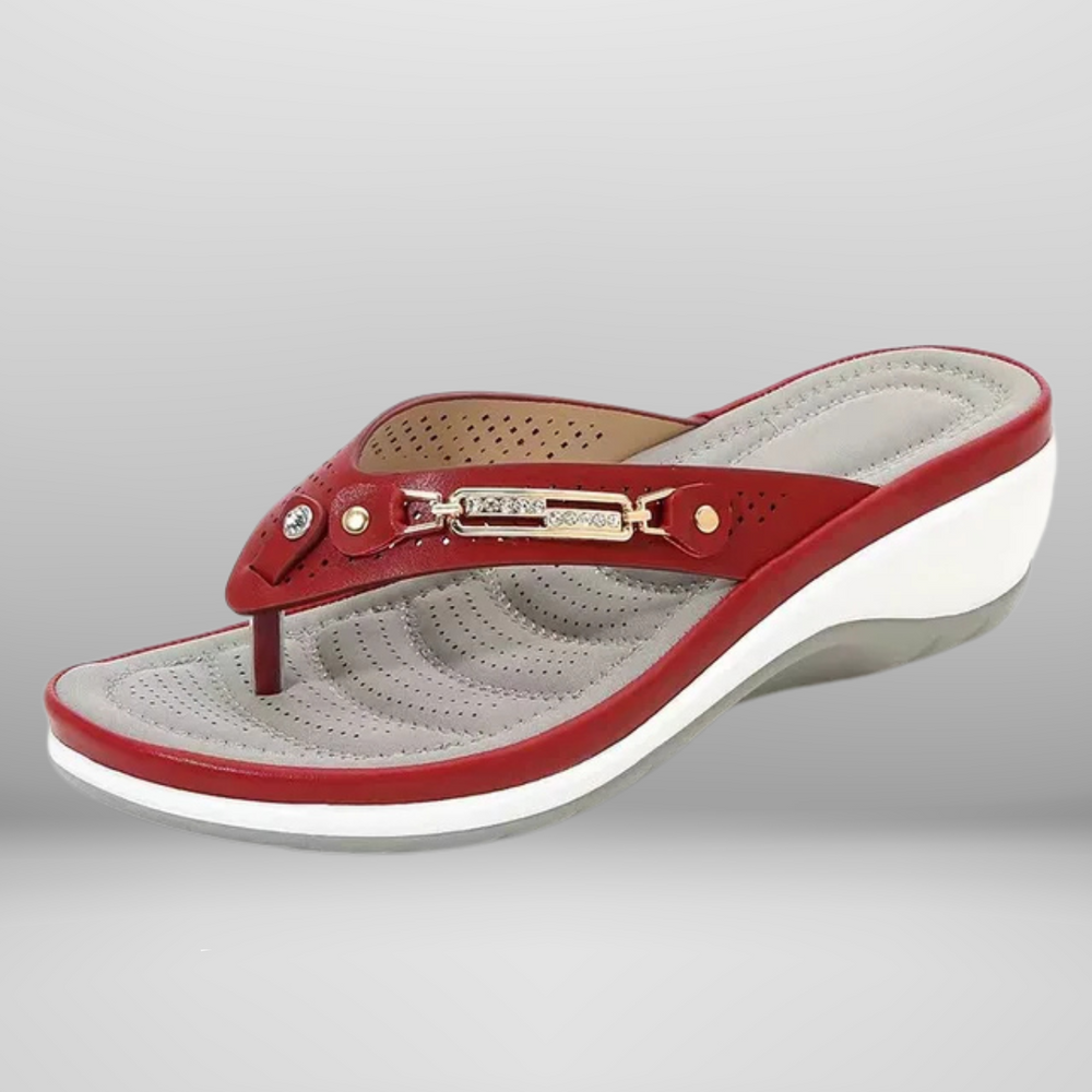
                  
                    Elenora – Orthopedische Slippers met Lichtgewicht Comfort en Stijlvolle Simpliciteit
                  
                