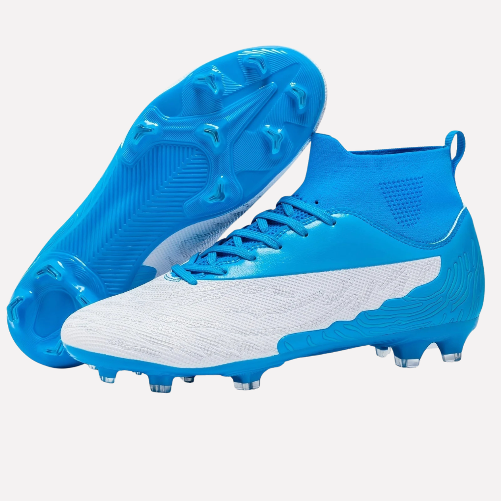Voetbalschoenen voor heren met hoge schacht en goede grip