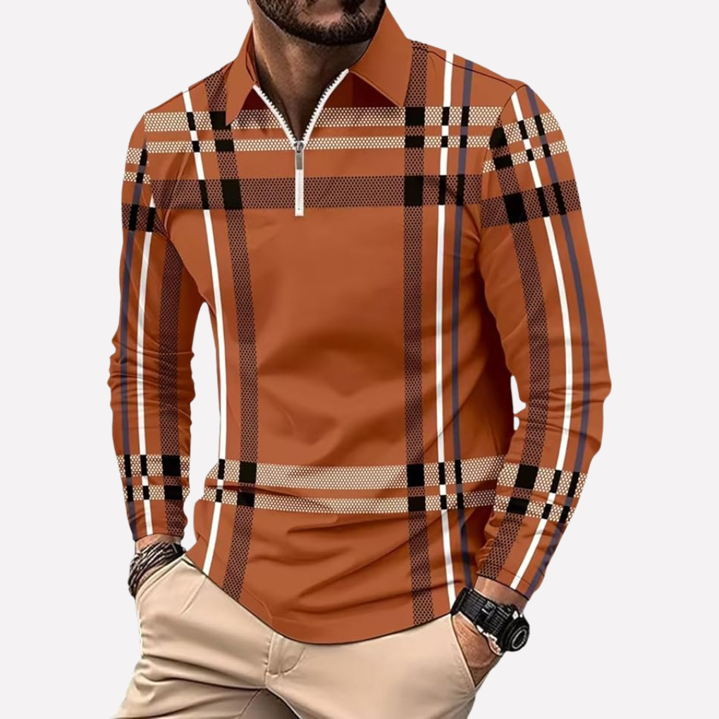 Heren Lange Mouwen Shirt