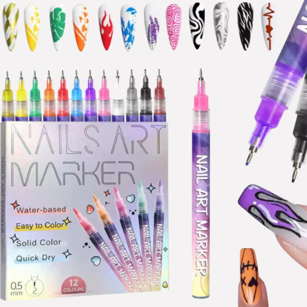MagicMilo Nagelkunst Pen Set
