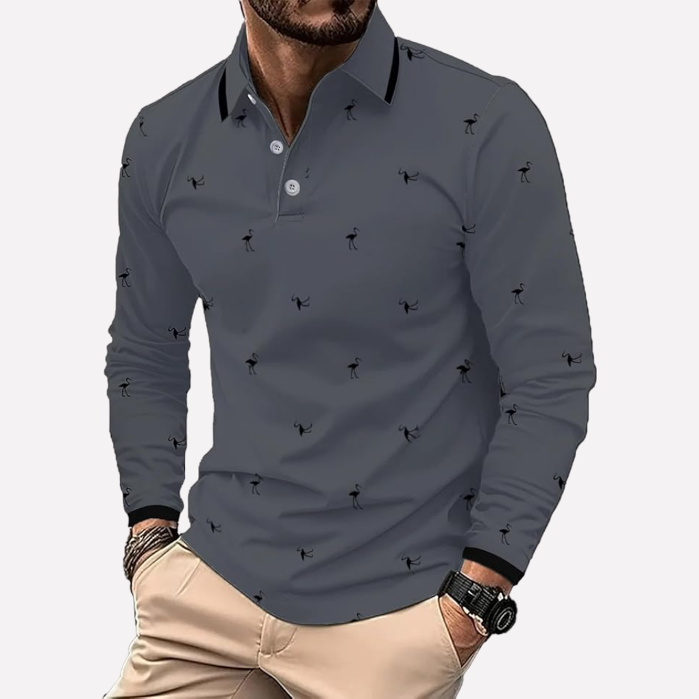 Heren Lange Mouwen Shirt