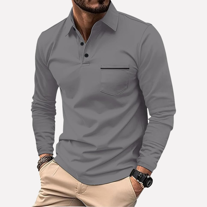 Heren Lange Mouwen Shirt