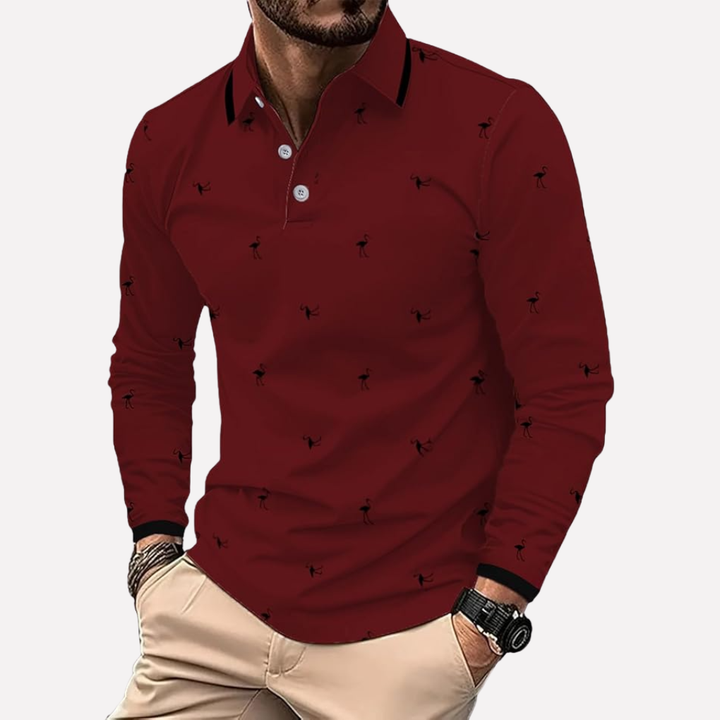 Heren Lange Mouwen Shirt