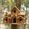 Vogelhuisje met 6 openingen