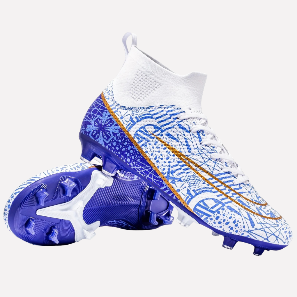 Voetbalschoenen voor heren met hoge schacht en goede grip