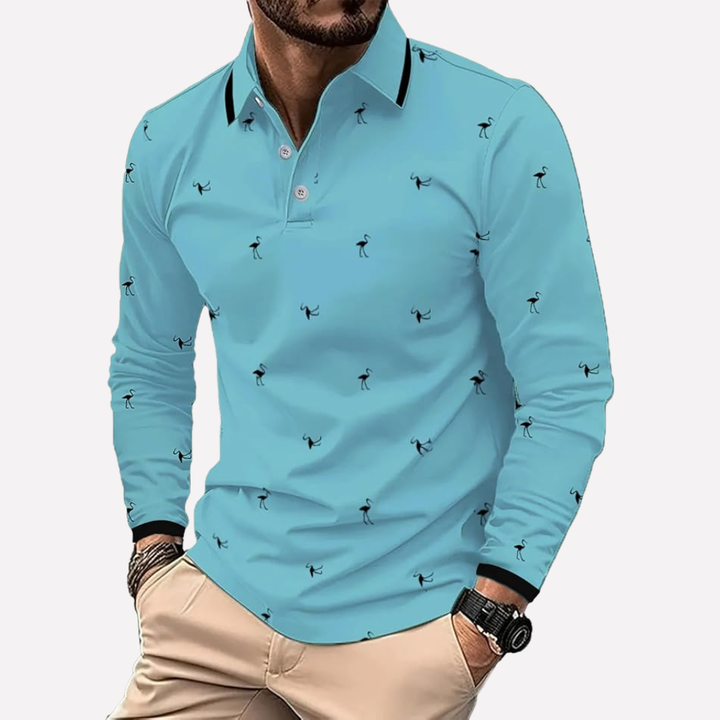 Heren Lange Mouwen Shirt