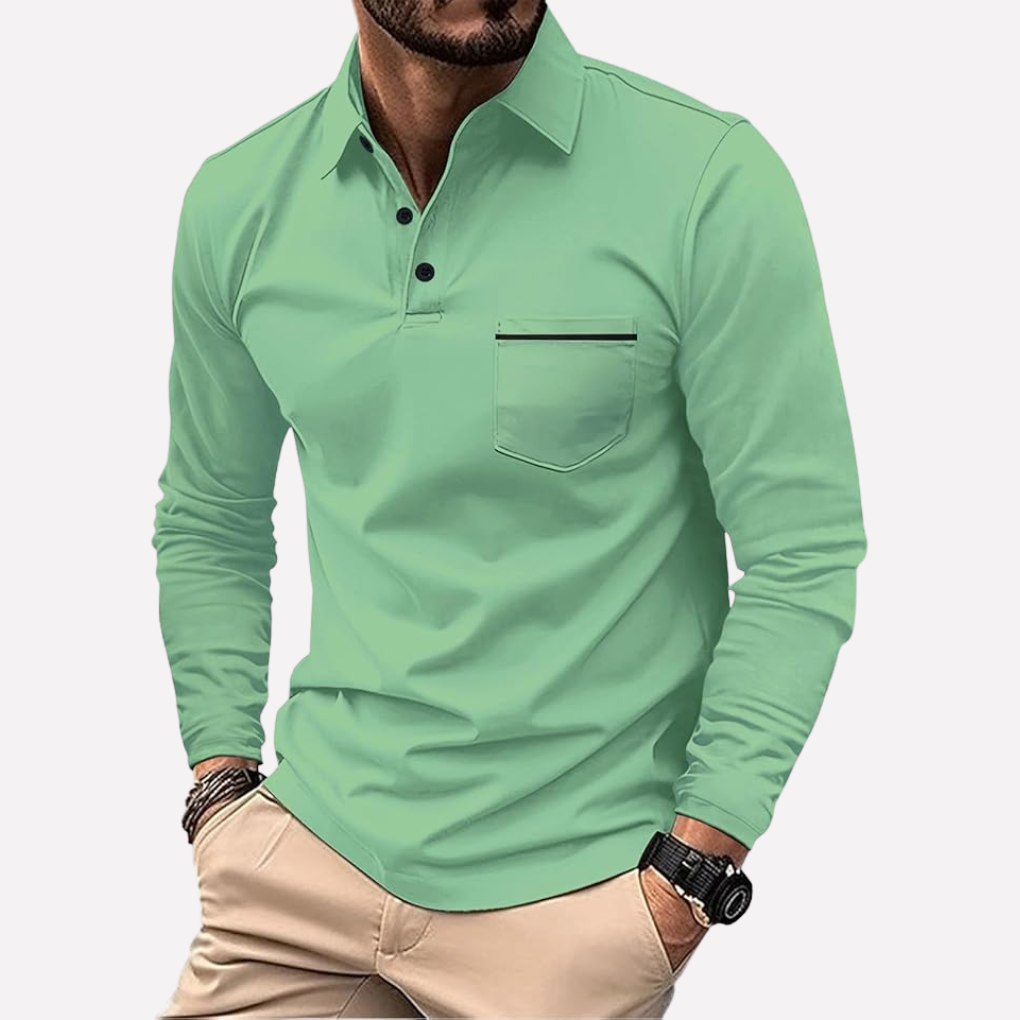 Heren Lange Mouwen Shirt
