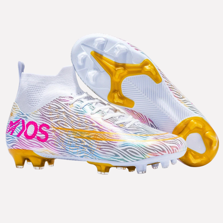 Voetbalschoenen voor heren met hoge schacht en goede grip