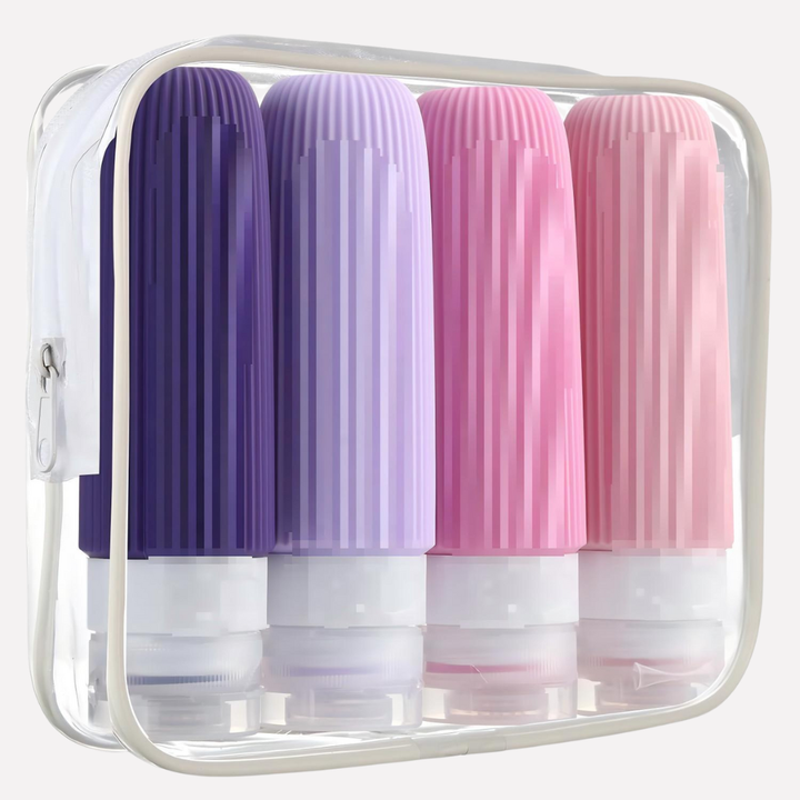 Reisetas Toilettas Flessen Set